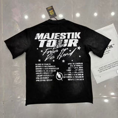 MAJESTIK T Shirts Loose fit 100% cotton