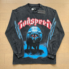 Godspeed Long sleeve Shirts 100% pure cotton 260g fabric