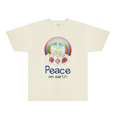 Casablanca T Shirts Street High-quality pure cotton