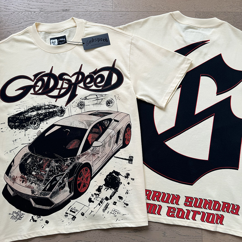 Godspeed T Shirts 100% pure cotton 260g fabric