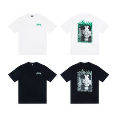 Stussy T shirts High-quality 260g pure cotton double yarn fabric