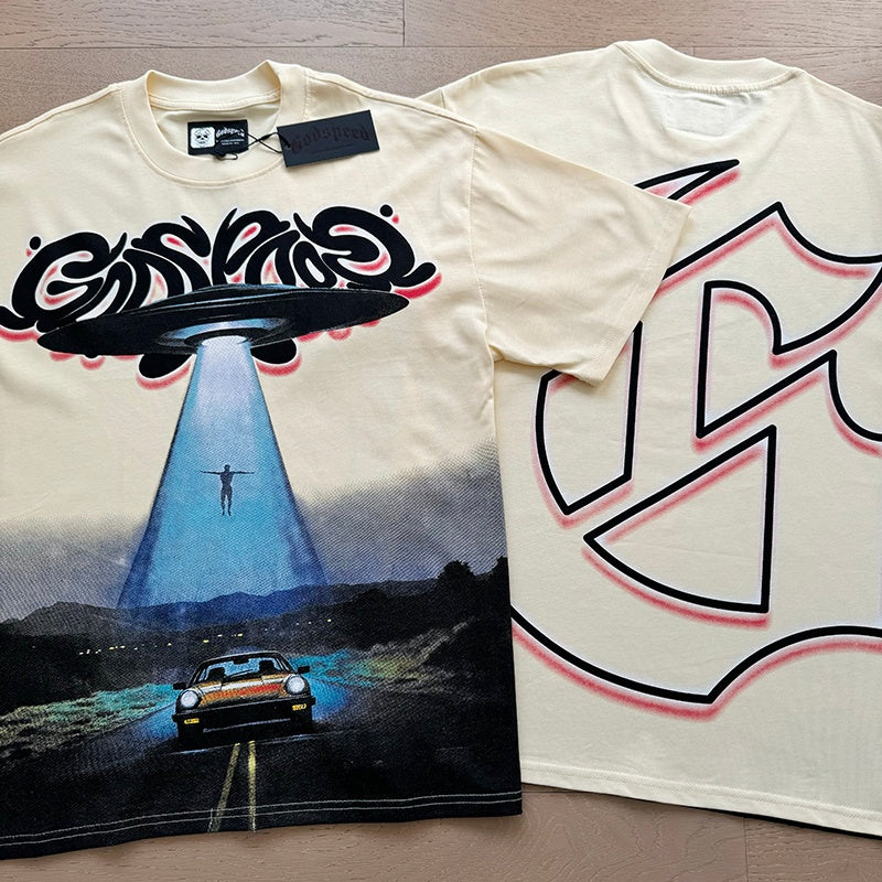 Godspeed T Shirts 100% pure cotton 260g fabric