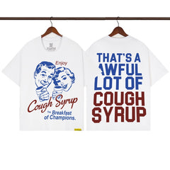 COUGH SYRUP T shirts High-quality pure cotton streetwear Mona Lisa