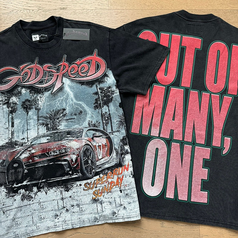 Godspeed T Shirts 100% pure cotton 260g fabric