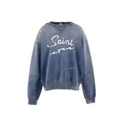 Saint Michael Printed Cotton Sweatshirt