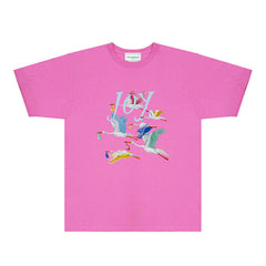 Casablanca T Shirts Street High-quality pure cotton
