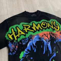 HARMONY T Shirts Street Trend Hot Diamonds