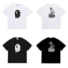 Bathing ape Bape T Shirts High-quality 100% cotton streetwear