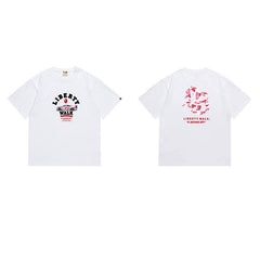 Bathing ape Bape T Shirts High-quality 100% cotton streetwear