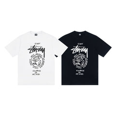 Stussy T shirts High-quality 260g pure cotton double yarn fabric