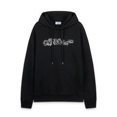 OW three-dimensional square arrow pattern pullover hooded sweater