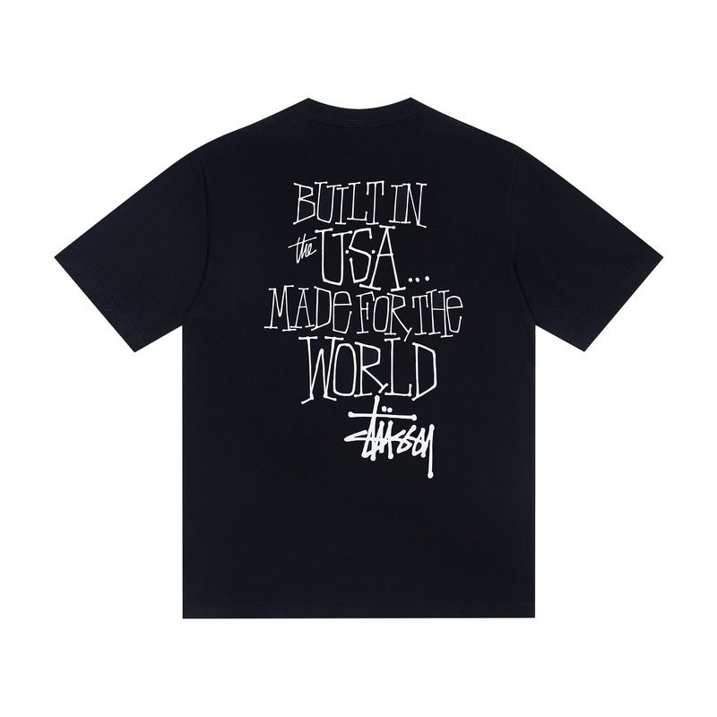 Stussy T shirts High-quality 260g pure cotton double yarn fabric