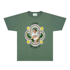 Casablanca T Shirts Street High-quality pure cotton