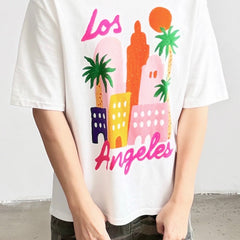 Unisex Vintage T Shirts Saint x Los Angeles Exclusive: Heavyweight 320g fabric (retaining its weight after washing, matching the original); vintage single-stitch construction with blind-stitch detailing.