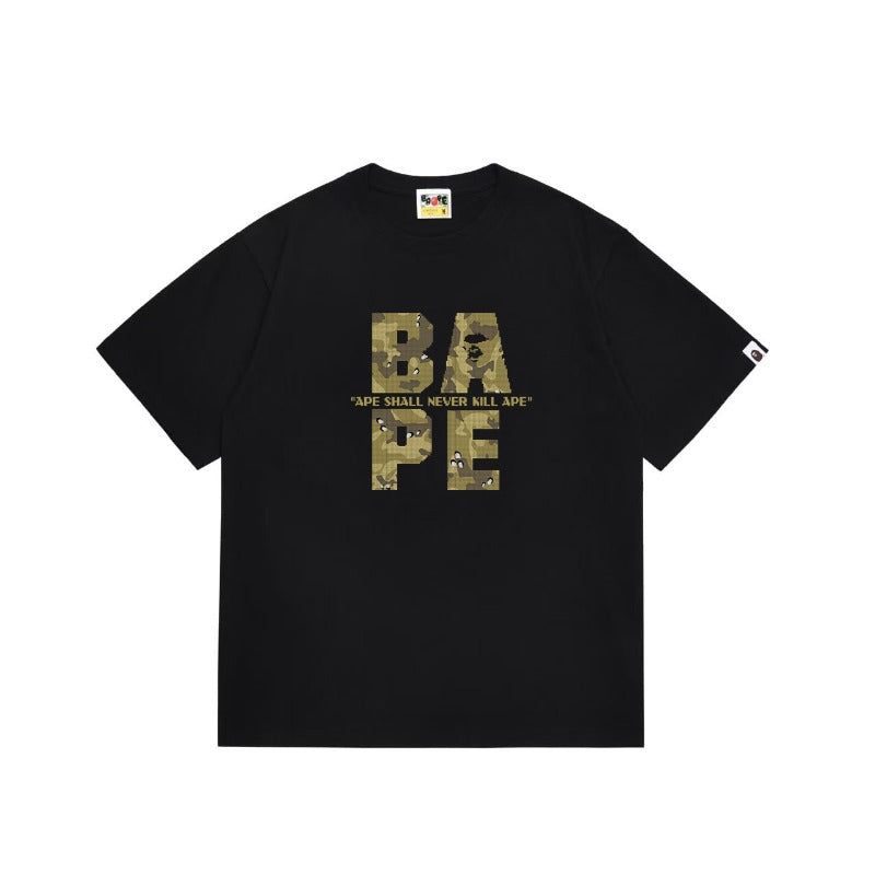 Bathing ape Bape T Shirts High-quality 100% cotton streetwear