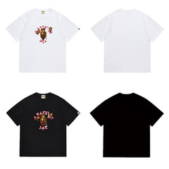 Bathing ape Bape T Shirts High-quality 100% cotton streetwear